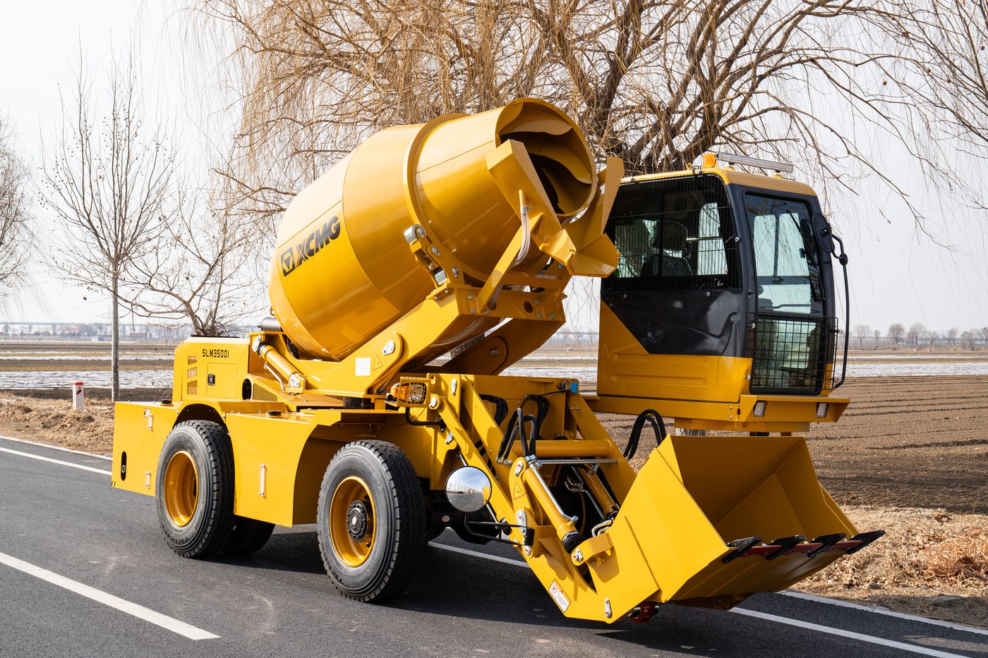 Longmai mixer trucks production