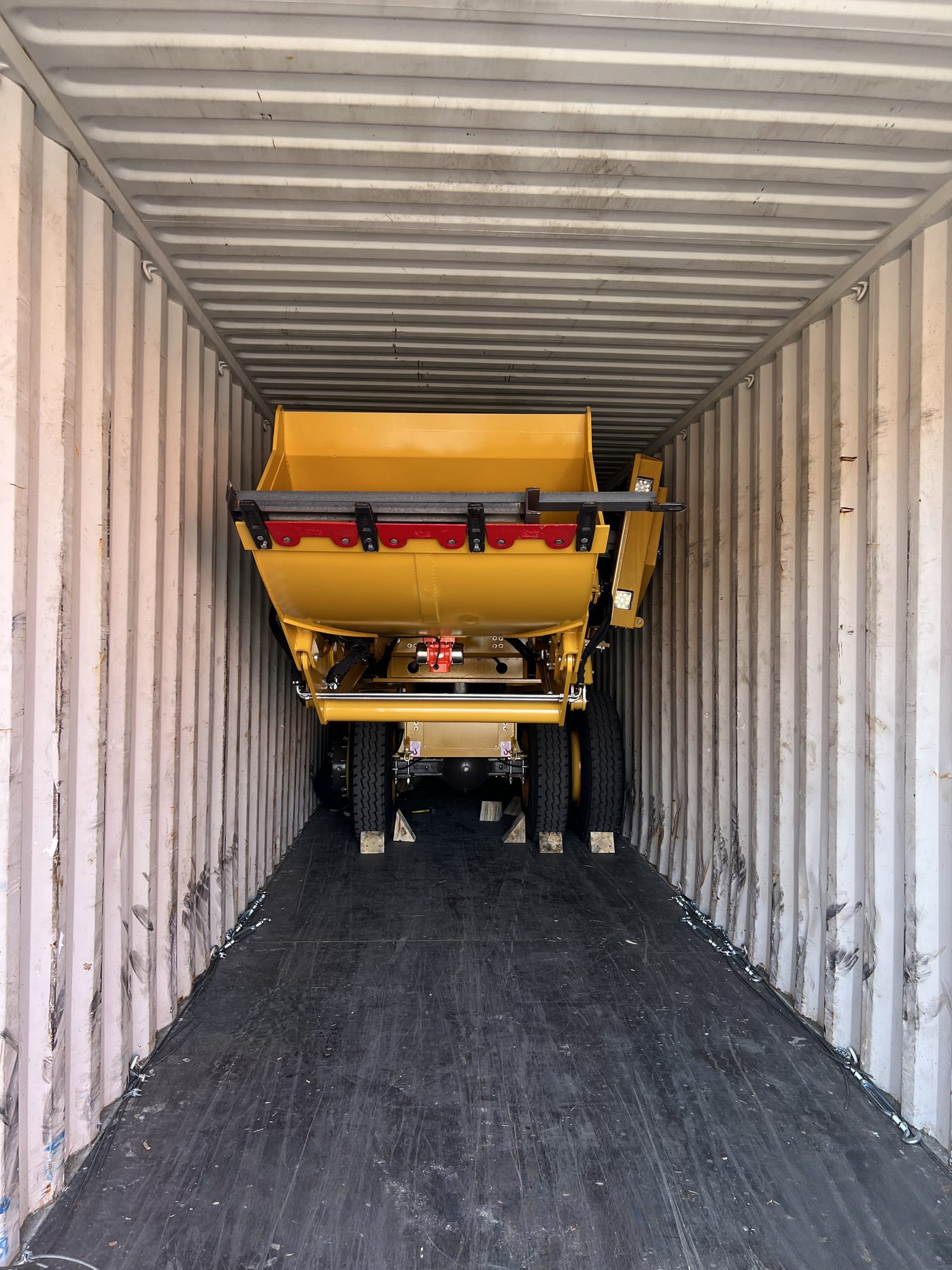 Container loading process 2