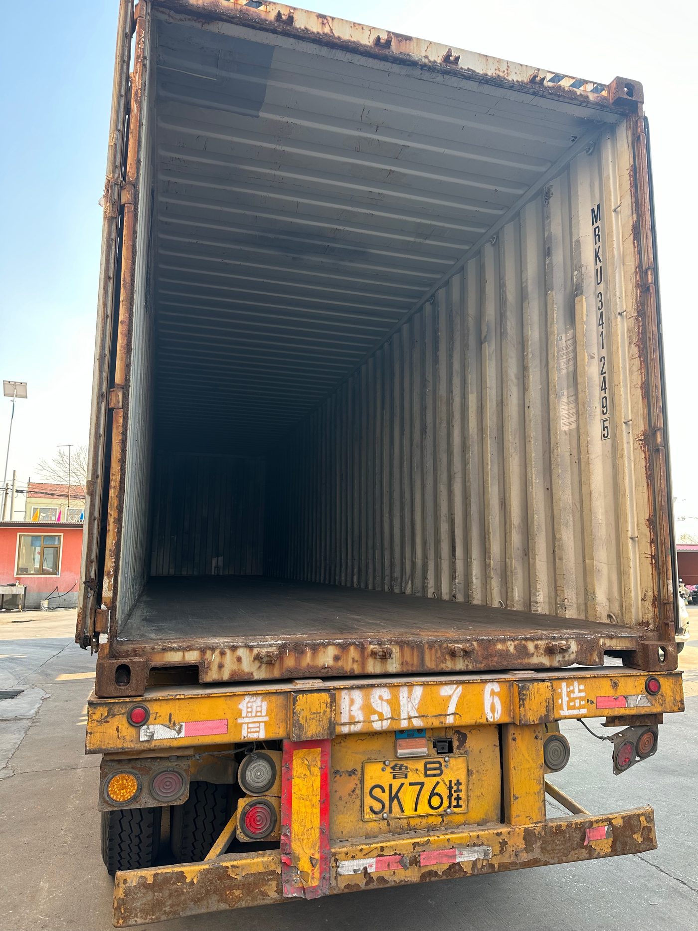 Container loading process 13